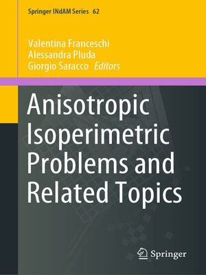 cover image of Anisotropic Isoperimetric Problems and Related Topics